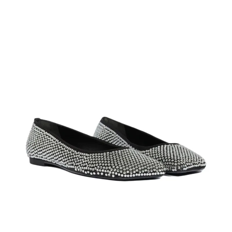 Schutz Jaycie Casual Single Shoes Women's Black-3