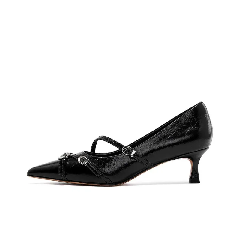 ELLE Slim Heel High Heels 5cm Women's-4