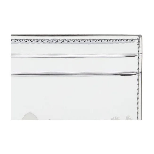 Alexander McQueen Thermoplastic Polyurethane Card Holder Men's Silver-4
