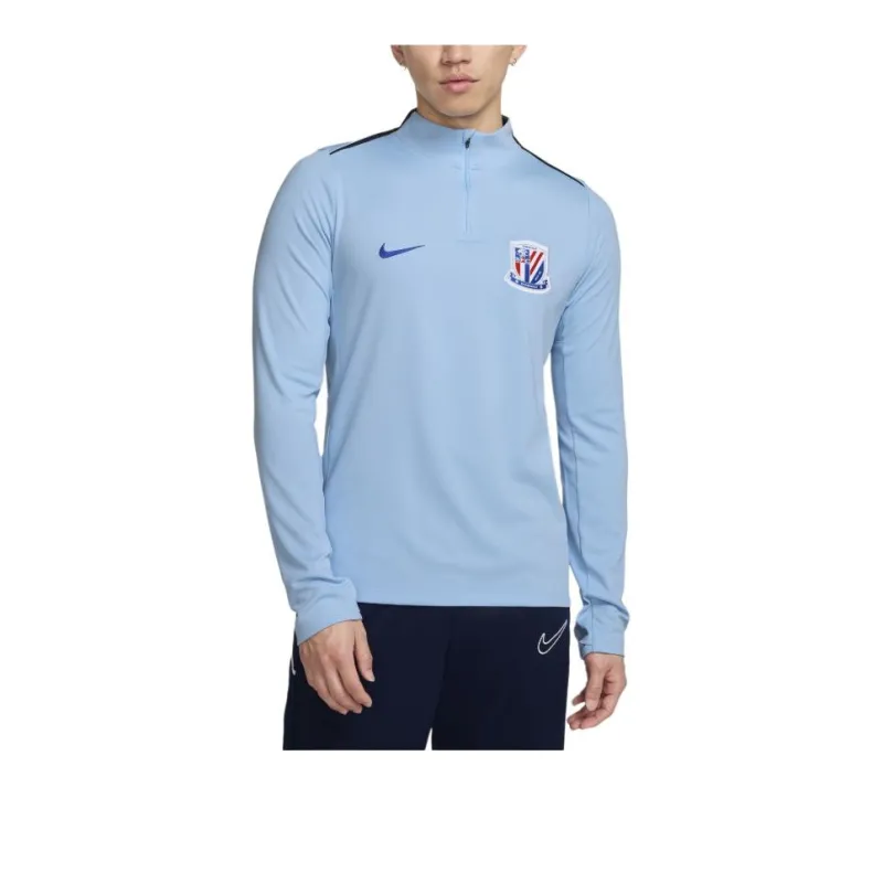Nike Dri Fit T Shirt Men's Soul Blue/Coal Black/Campus Royal Blue-2