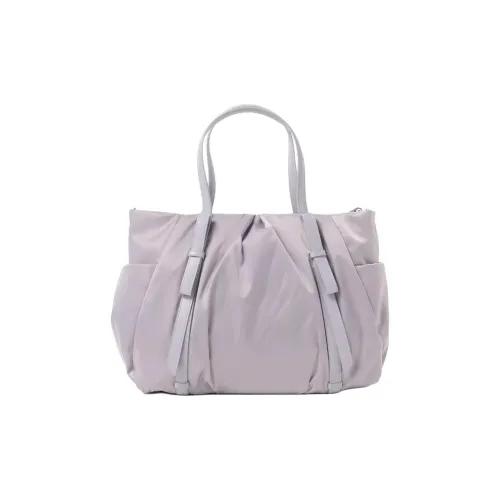 Beams Heart Polyester Tote Bag Shopping Bag Handbag Women's Gray