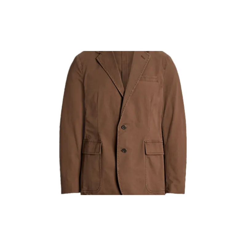 Polo Ralph Lauren SS23 Business Suit Coat Men's Brown-4