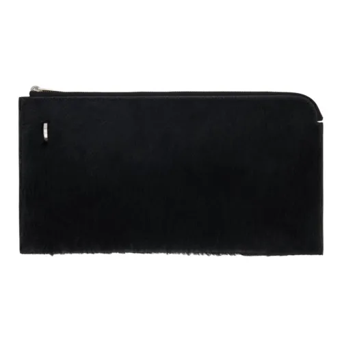 RICK OWENS/RO Leather Wallet Men's Black