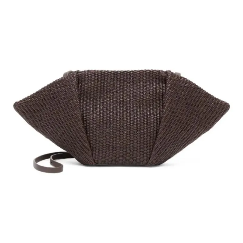 Brunello Cucinelli Woven Strapped Clutch Bag-1