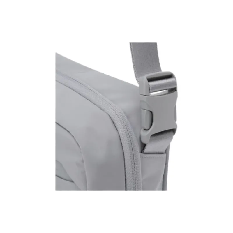 DESCENTE Nylon Crossbody Bag Small Size Unisex Light Gray-5