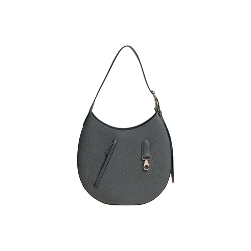 HERMES Arcon Togo Leather With Swift Calfskin Handbag, Shoulder Bag Women's Dusty Gray
