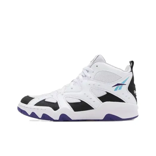 Reebok ATR Decimator Anti Slip Wear Resistant High Top Running Shoes Unisex White
