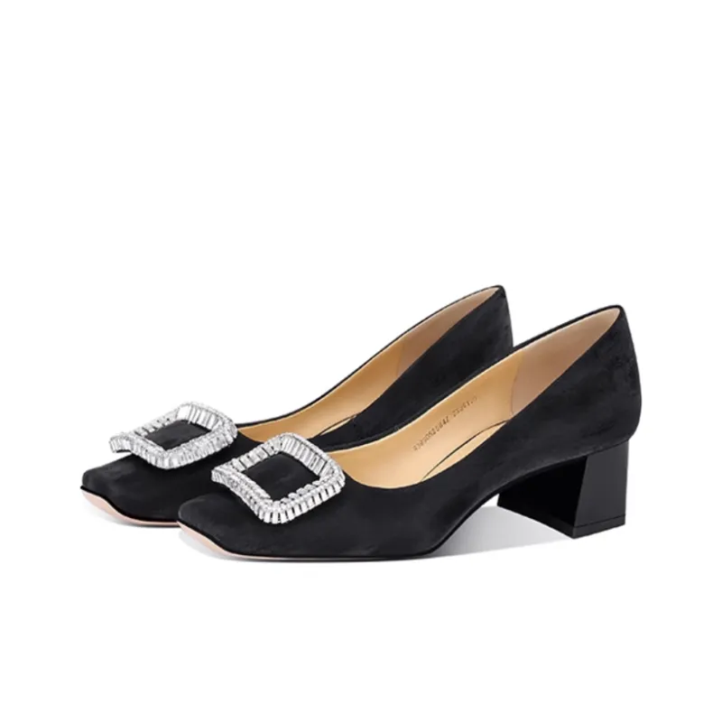 JESSICA SOPHIA Chunky Heel High Heels Women's-3