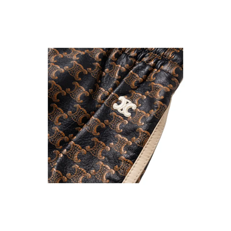 CELINE Casual Shorts Women's Caramel-2
