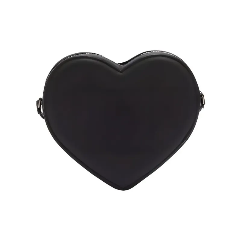 AMBUSH Flat Heart Crossbody Bag 'Black'-3