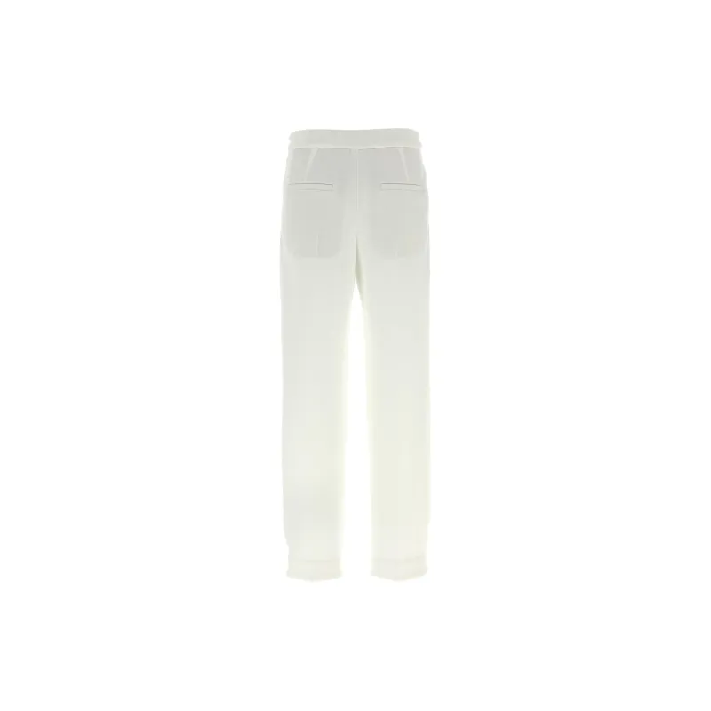 Brunello Cucinelli High Waisted Straight Leg Pants-1