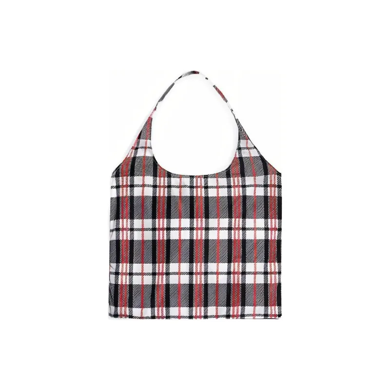 Balenciaga Nylon Tote Bag Shopping Bag Handbag Women's Black/Red/White-1