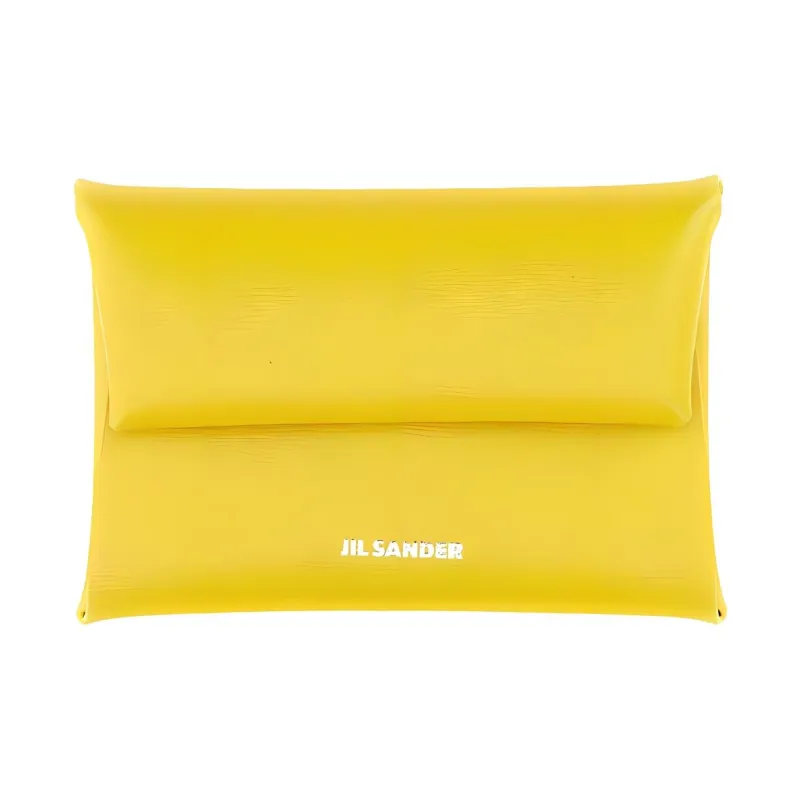JIL SANDER Logo Detailed Coin Purse-0