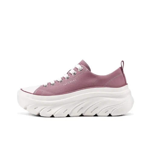Skechers Street Anti-Slip Wear-Resistant Low-Top Canvas Shoes Women's Pink