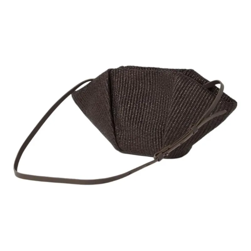Brunello Cucinelli Woven Strapped Clutch Bag-2