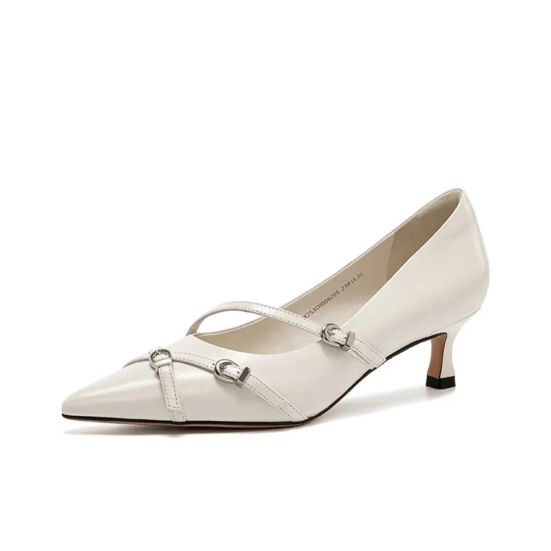 ELLE Slim Heel High Heels 5cm Women's-1