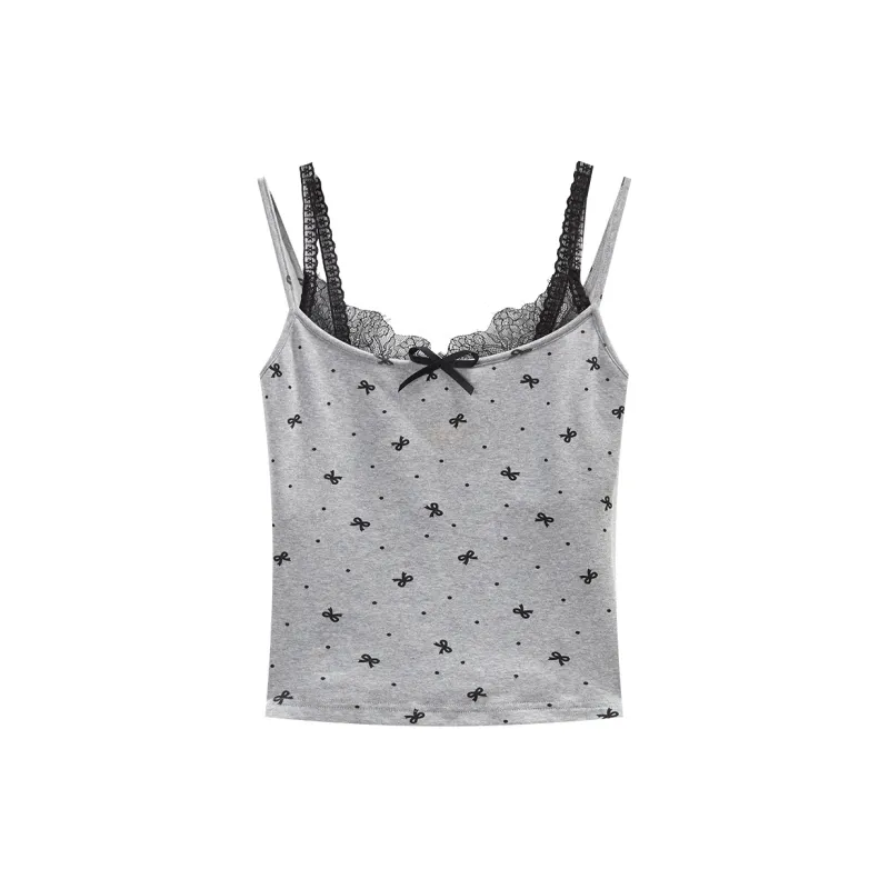 GUKOO Tank Tops Women's Mist Heather Gray-0