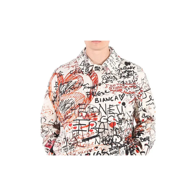 Burberry Jackets Men Multicolor-3