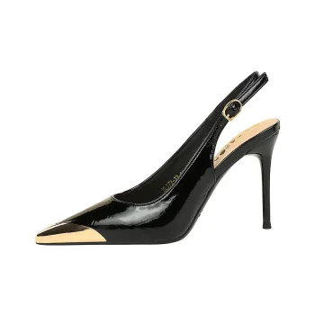 QITUMAUL Slim Heel High Heels 9.5cm Women's