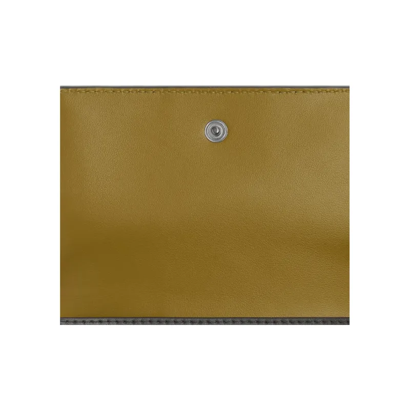 Bottega Veneta Calfskin Card Holder Regular Men's Lapis Lazuli Mixed Iron Ore-4