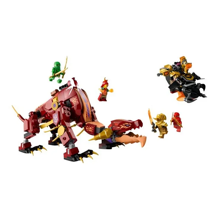 LEGO Ninjago Heatwave Transforming Lava Raptors Building Blocks 479pcs 71793-1