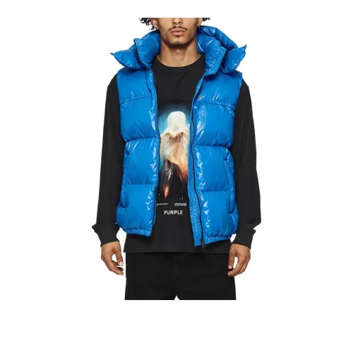 PURPLE BRAND Nylon Puffer Vest