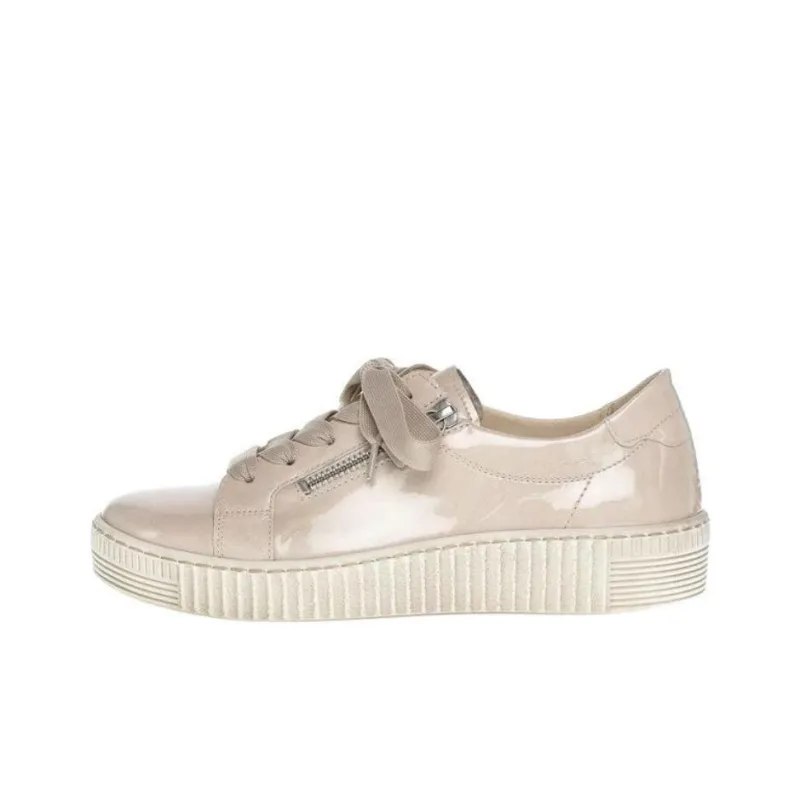Gabor Fashion Low Top Skateboard Shoes Women's Light Umber-0