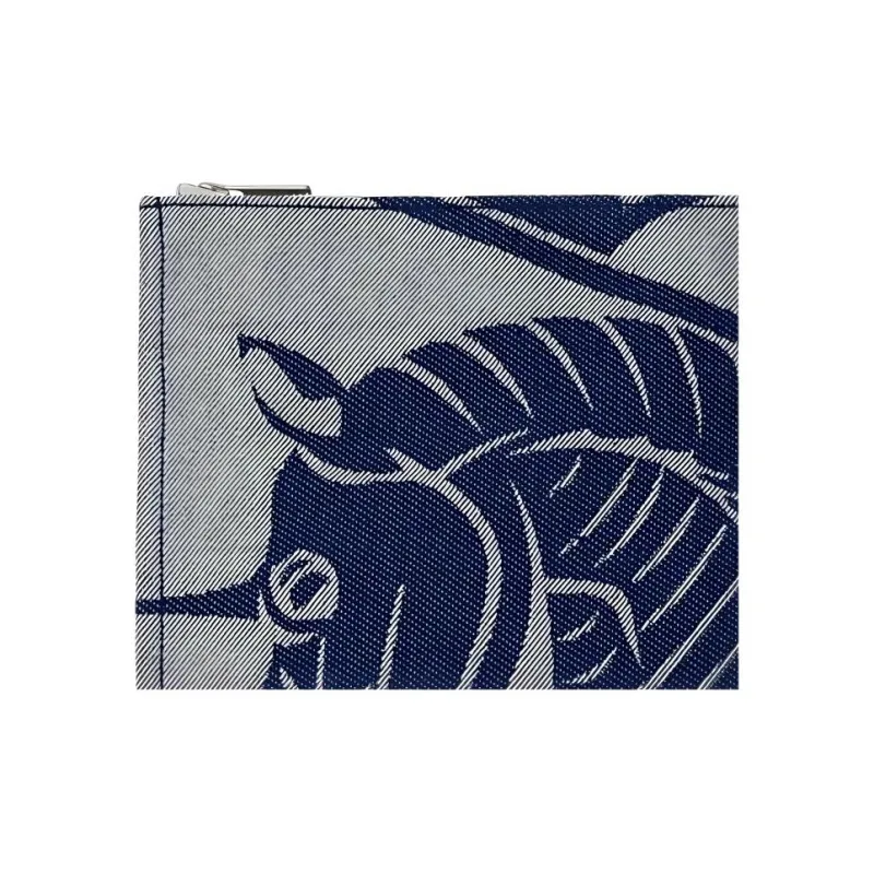 Burberry Cotton With Polyester Clutch Men's Knight Blue-4