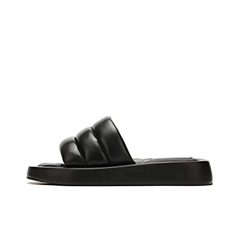 DAPHNE Rubber Sole Quiet Quick Dry Slide Slippers Women's-0