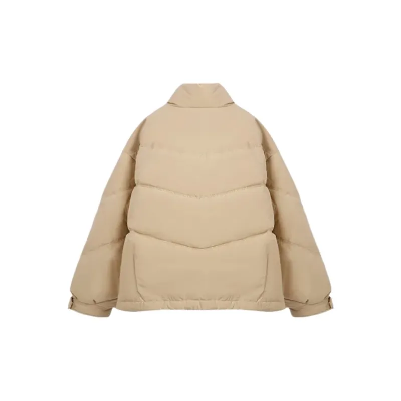 Alxnan Puffer Jacket Women's Yellow/Red-11
