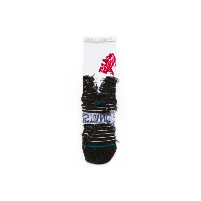 Stance Basketball Socks Unisex 1 Pack Dark Gray-3