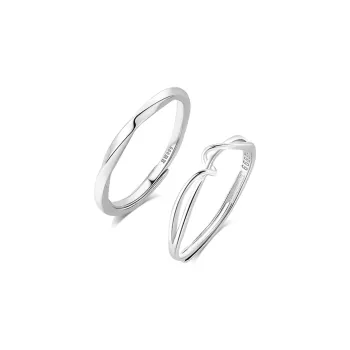 BLANK IN BLANK 999 Fine Silver Rings Unisex