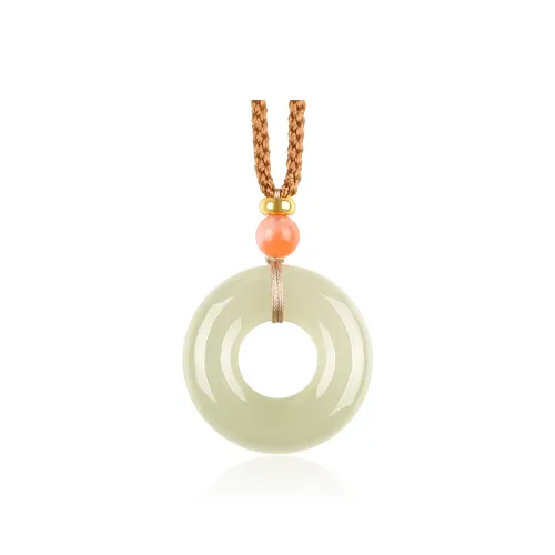 TAMINA Pendants Green Jade Unisex