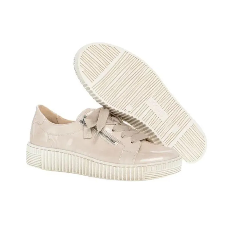 Gabor Fashion Low Top Skateboard Shoes Women's Light Umber-5