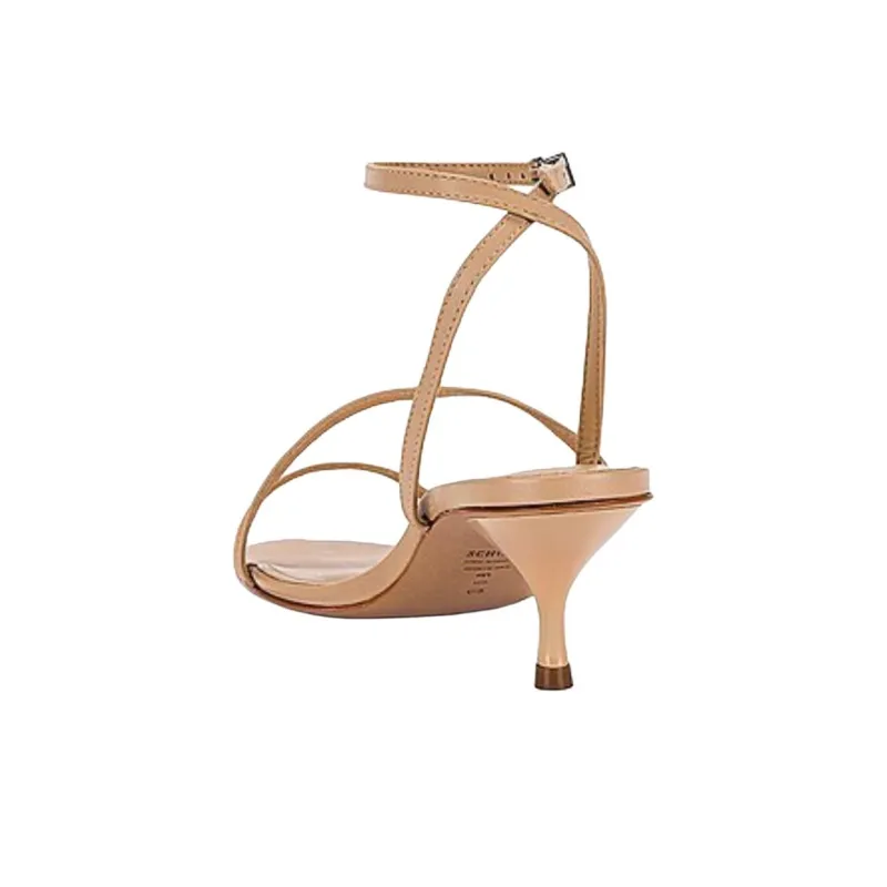 Schutz HELENE Strap Sandals 5.7cm Women's Light Brown-3