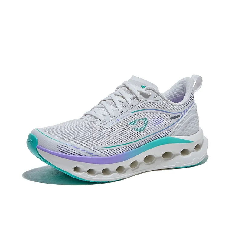 HOT POTATO Slip-Resistant Breathable Quick Dry River Trekking Shoes Unisex Purple Blue White-2