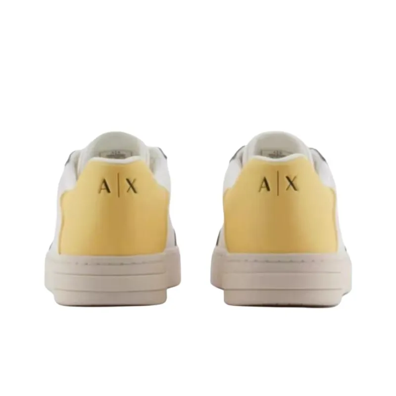 ARMANI EXCHANGEAE New Year Limited Edition Low Top Skateboard Shoes Men's Ecru-3