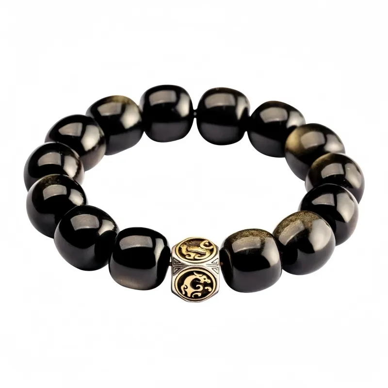 Fengyun Pavilion Obsidian Bracelets Unisex-0