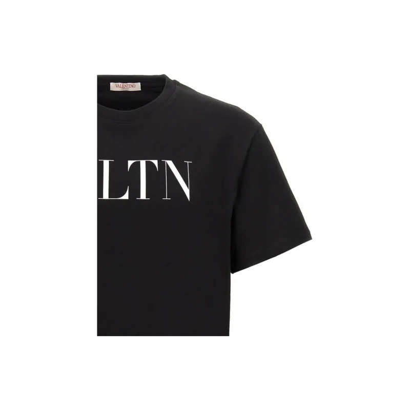 Valentino Logo Printed Crewneck T Shirt-4