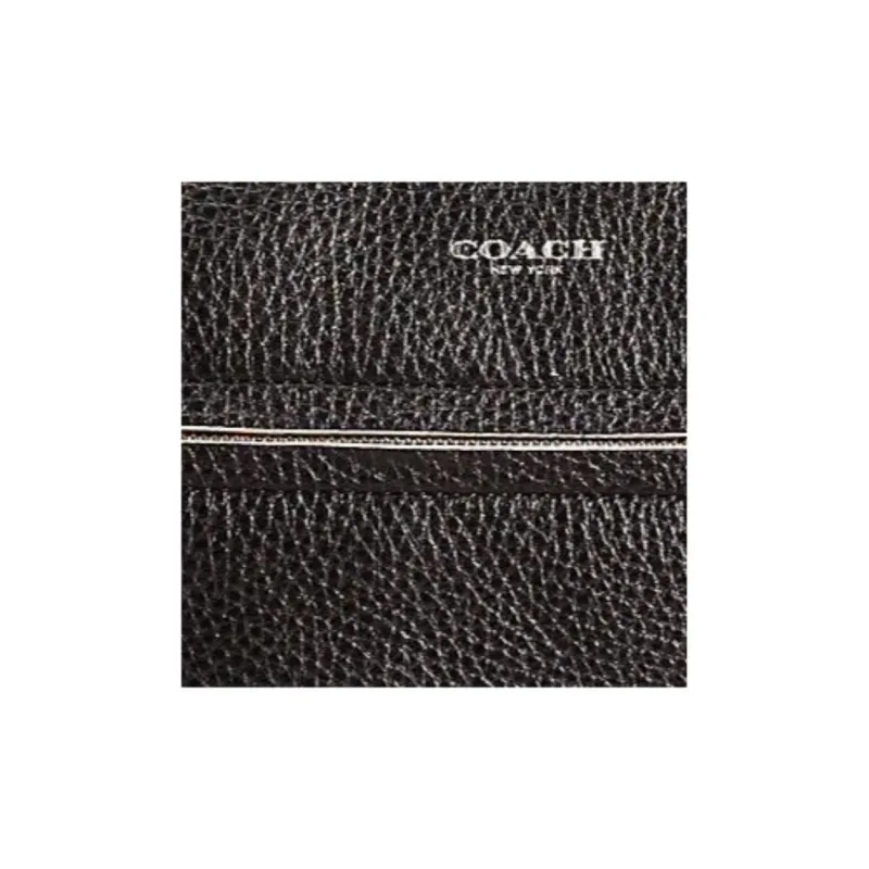 COACH Bleecker Edge Patent Leather, Leather Handbag, Shoulder Bag, Crossbody Bag Large Size Women's Black-1