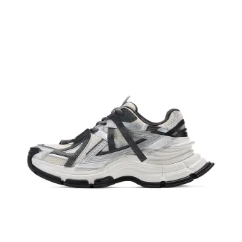 GG CC Silver Space Station Anti Slip Wear Resistant Low Top Chunky Sneakers Women's