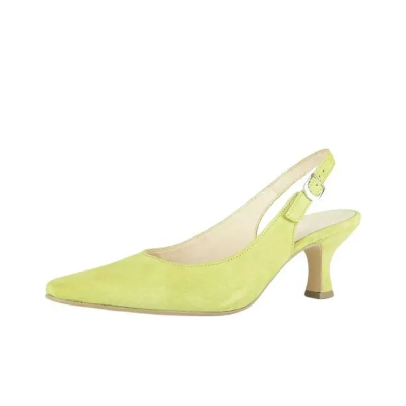 Gabor Fashion Chunky Heel High Heels 6cm Women's Light Green-2