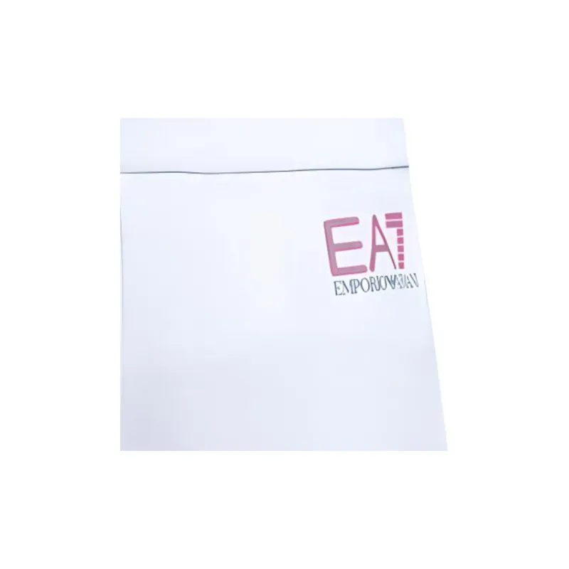 EMPORIO ARMANI EA7 SS23 Casual Shorts Women's White Pink-7