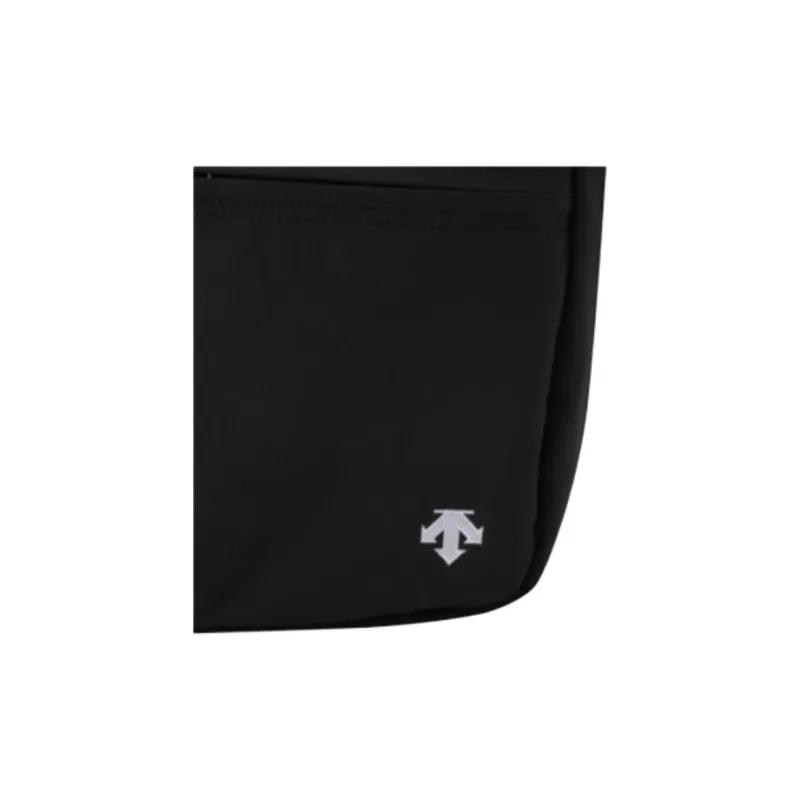 DESCENTE Polyester Shoulder Bag Large Size Unisex Black-5