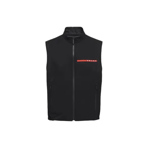 PRADA Vests Men Black