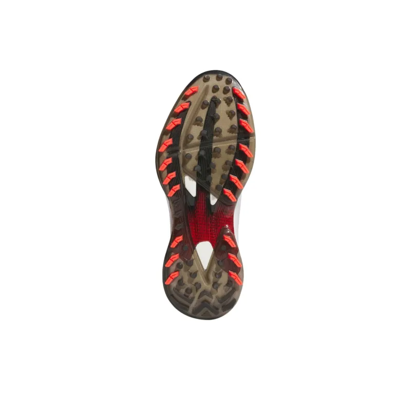 Adidas Adizero Zg Spikeless Golf White Lucid Red Black-2