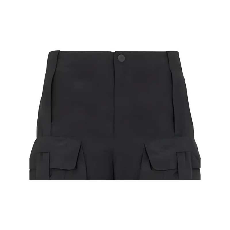 FENDI SS23 Cargo Pants Women's Black-4