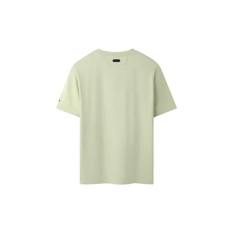 HLA T Shirts Men Khaki Green 51-1