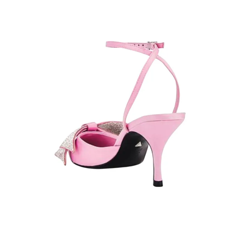 Schutz KIRSTEN Slim Heel High Heels 7.5cm Women's Pink-3