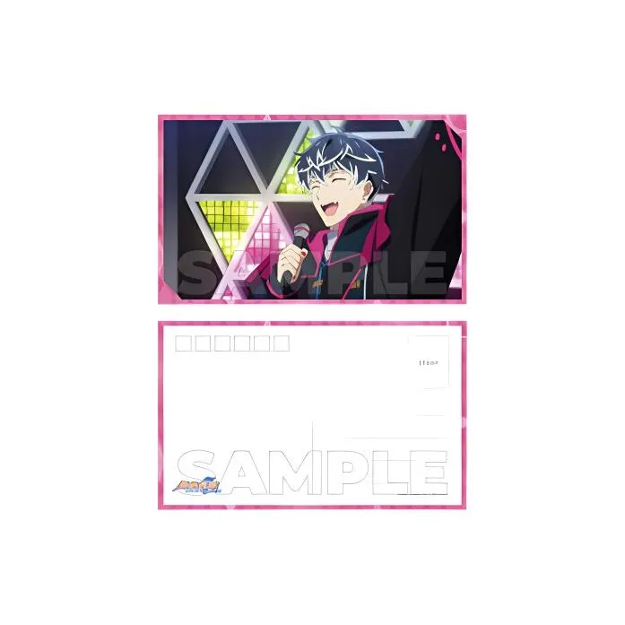 Xhdm Idol Star Wish, Hanasaki Iori, Nijoujou Daigo, Paper Card Idol Star Wish Anime / Games Postcards-20